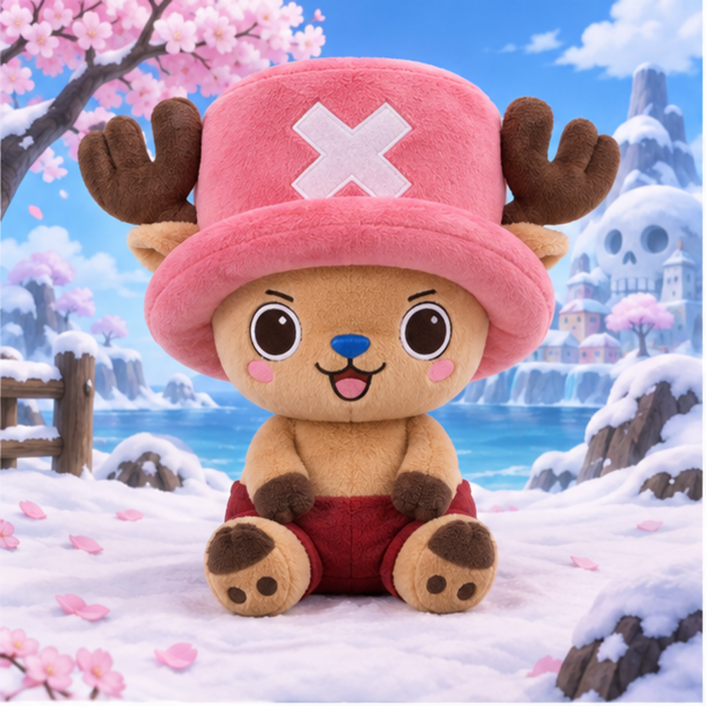 Chopper plush front view