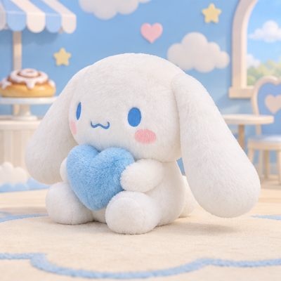 Cinnamoroll Heart Plush side view