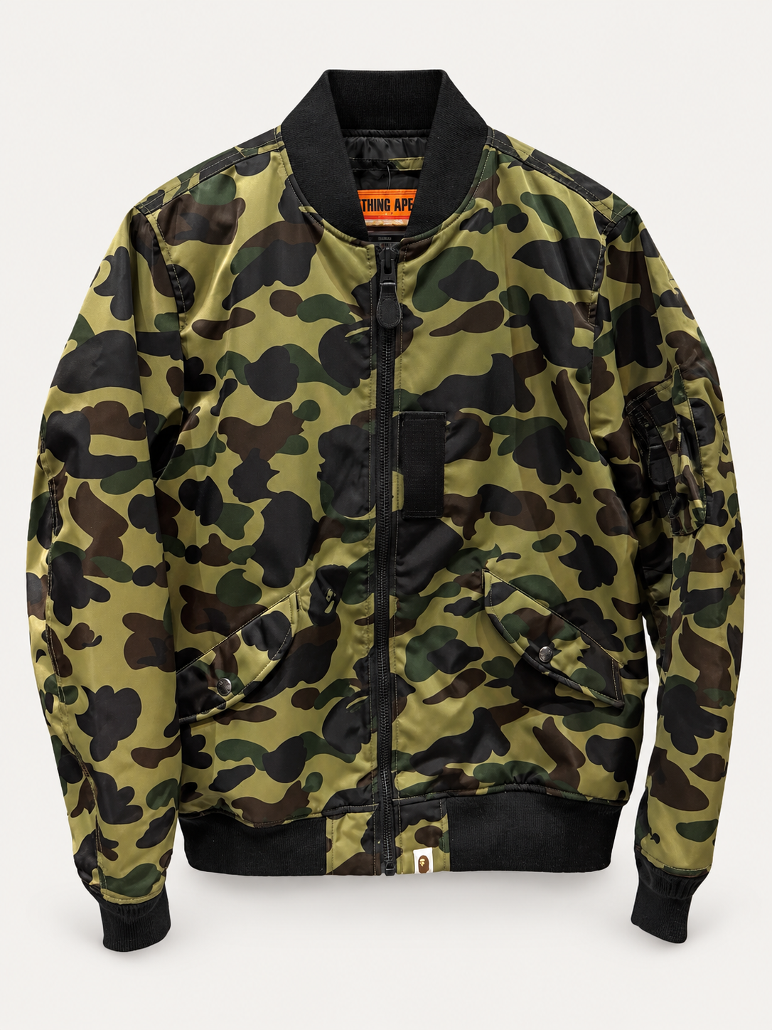 Bape Camo MA1 Flight Jacket