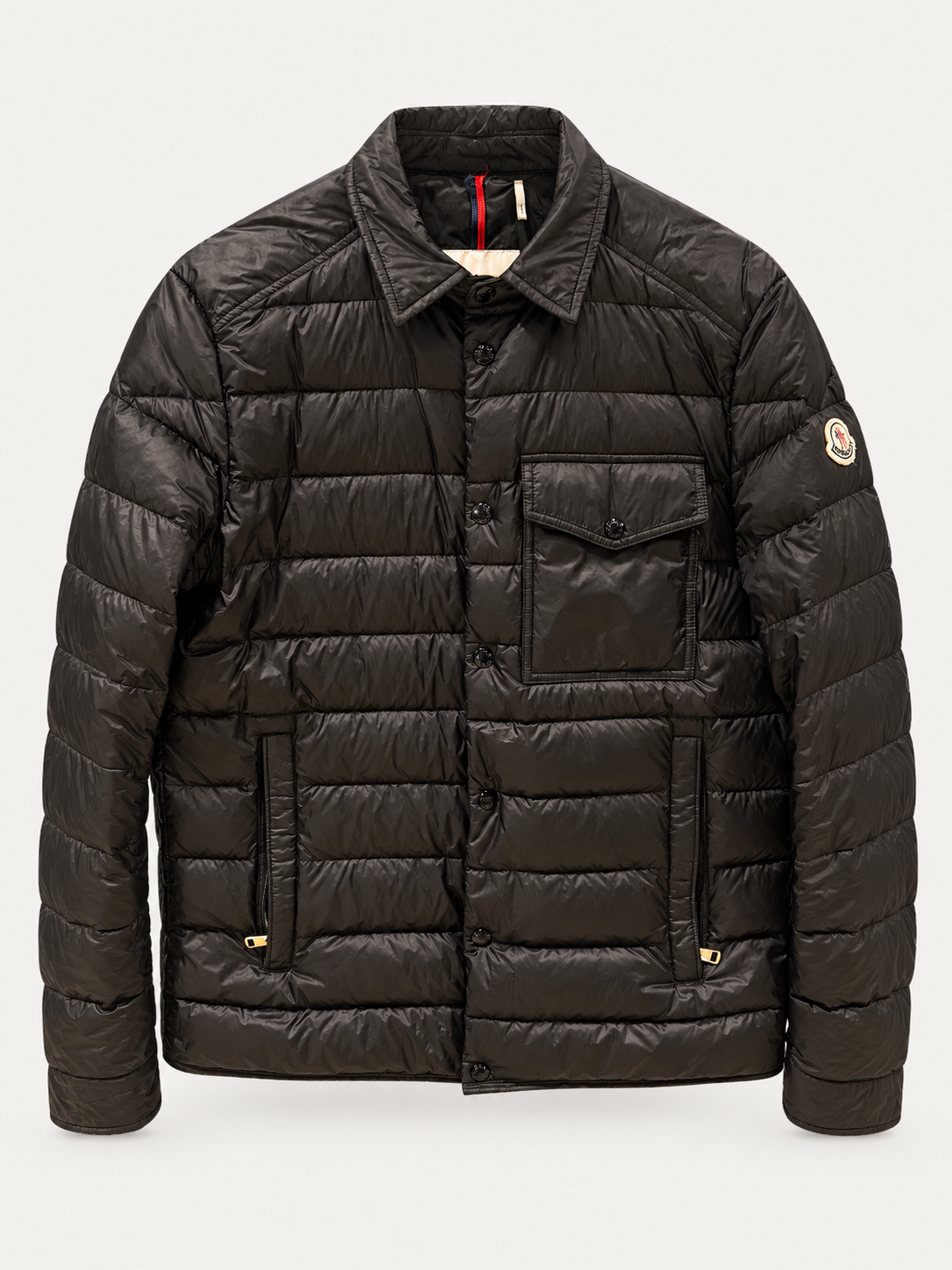 Moncler Tenibres Giubbotto Black Nylon Jacket