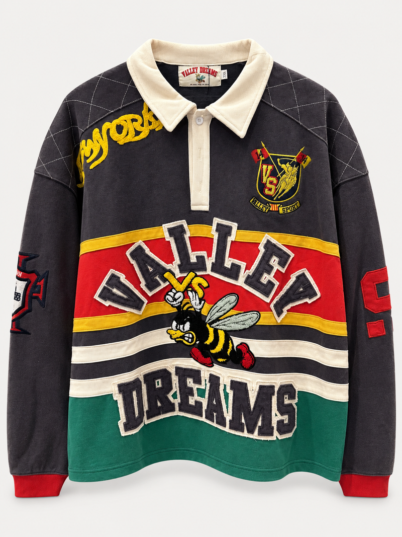 Vale Forever Valley Dreams Rugby Long Sleeve Tee