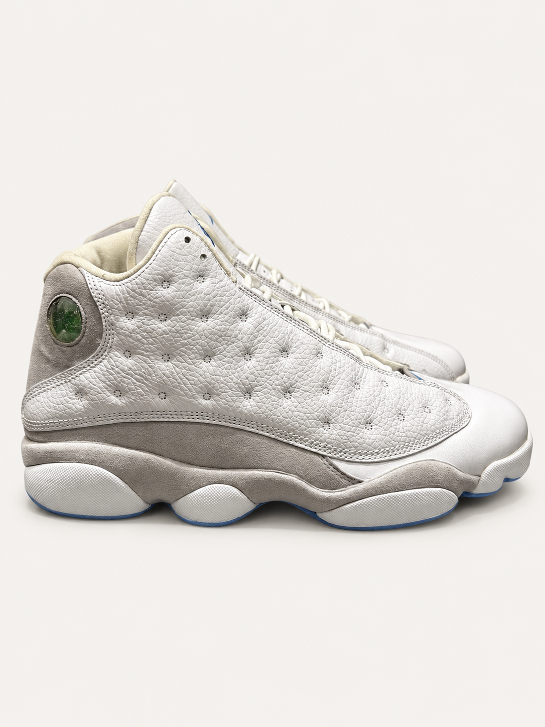Jordan 13 White Neutral Grey University Blue 2004 31004-103