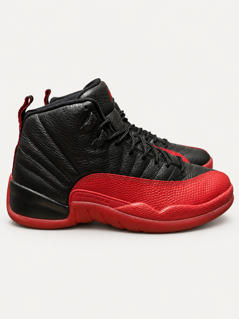 Jordan 12 Flu Game Red Black 2025 CT8013-002