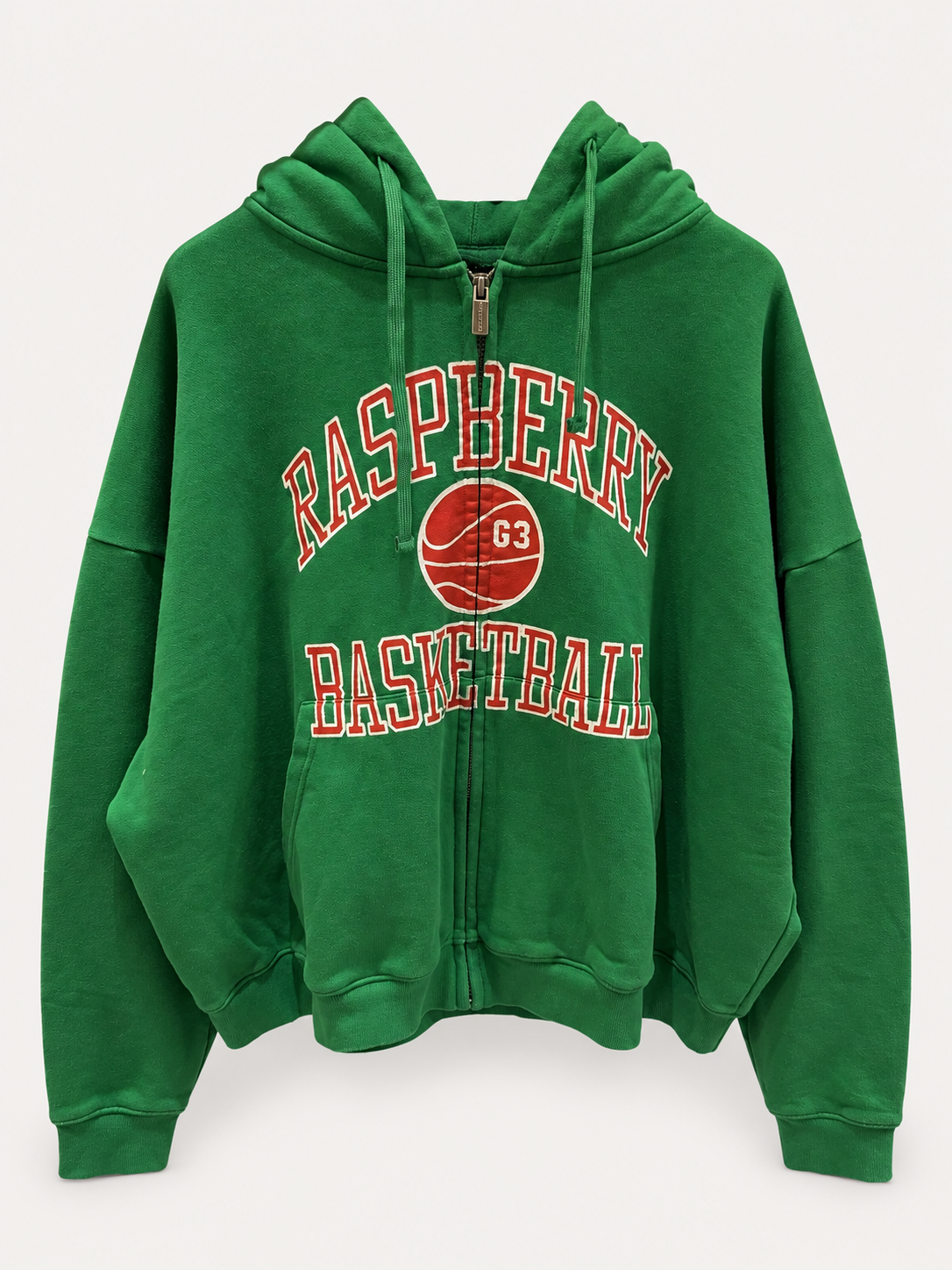 GV Gallery Raspberry Hills Fiveways Green Zip Hoodie