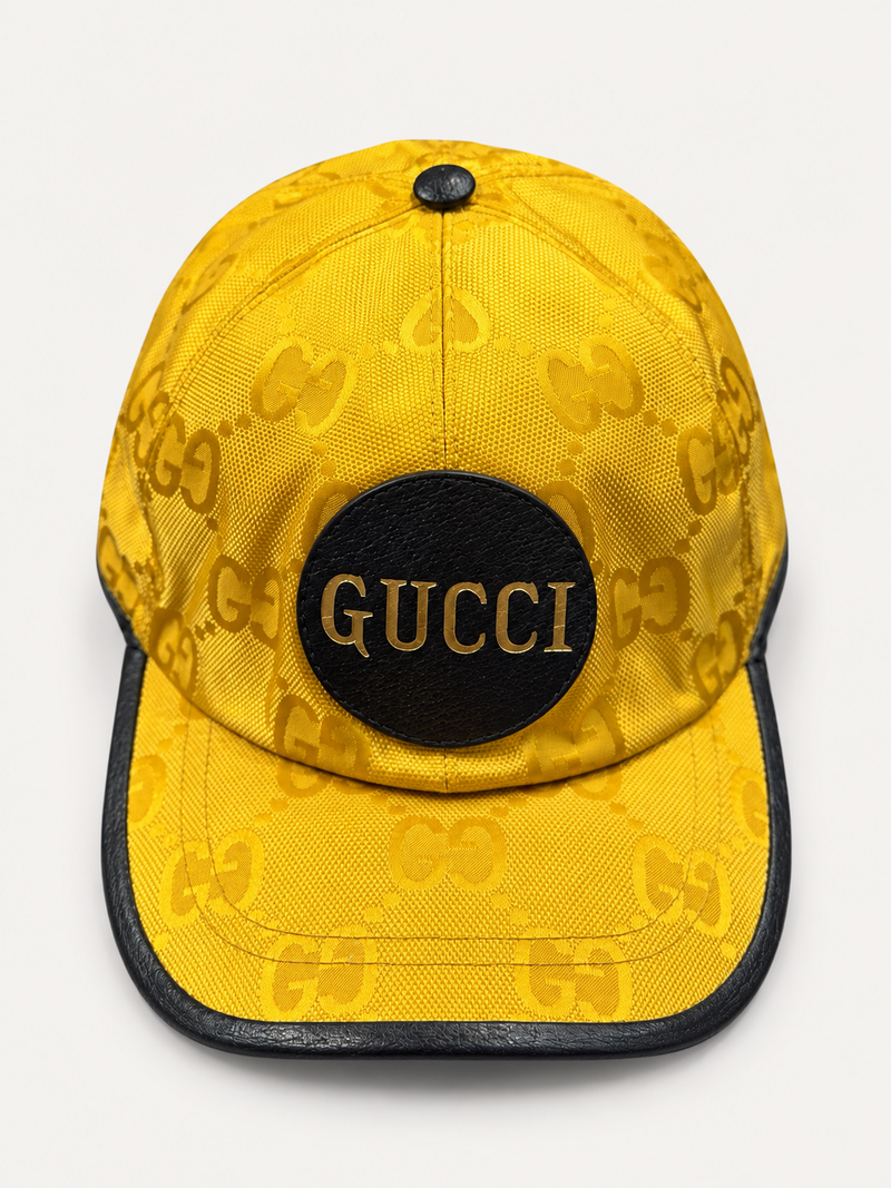 Gucci Off The Grid Yellow Baseball Hat 59cm