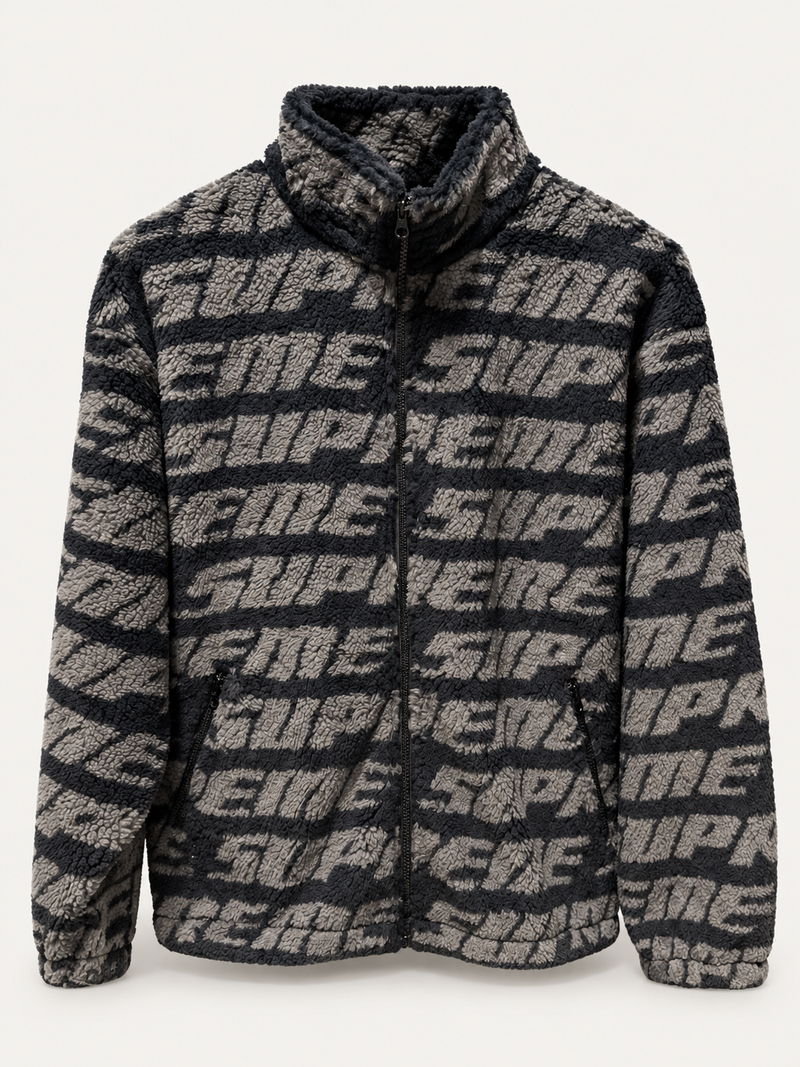 Supreme Repeat Jacquard Fleece Jacket