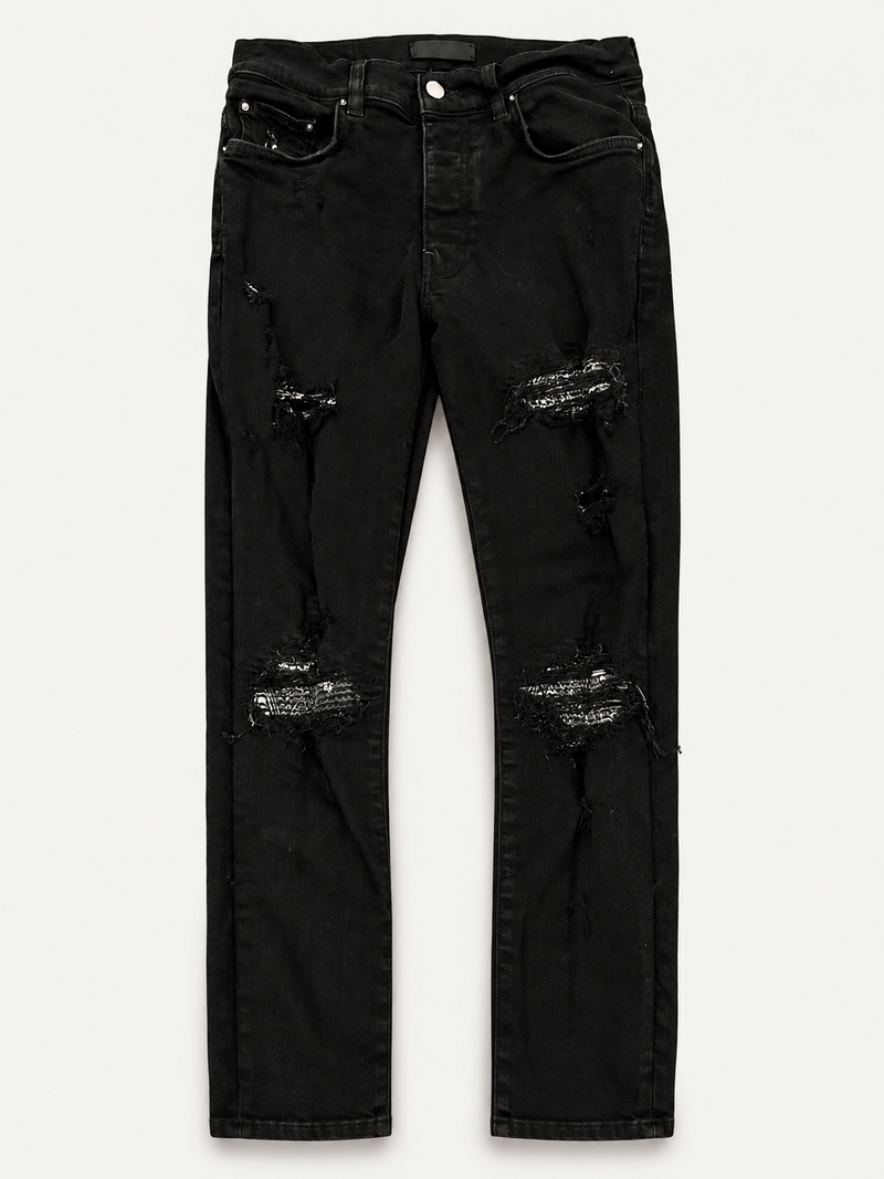 Amiri Black MX1 Jeans