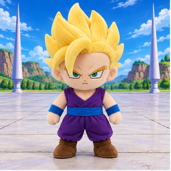 Super Saiyan Gohan plush front view