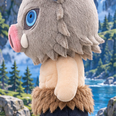 Inosuke plush side view