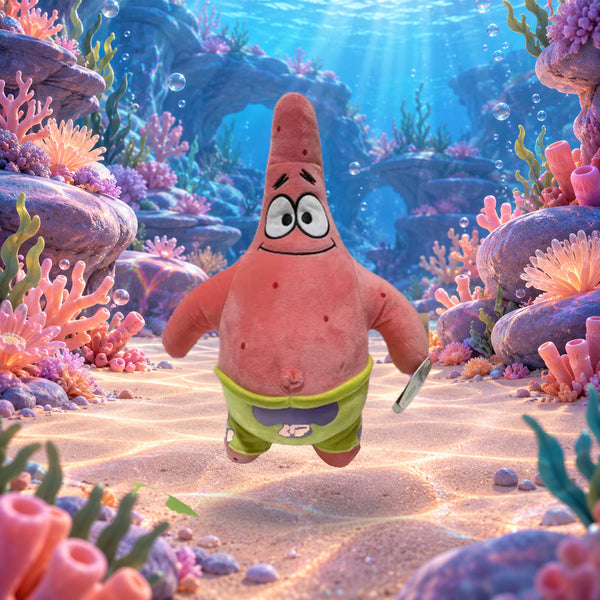 Patrick Plush on premium underwater background