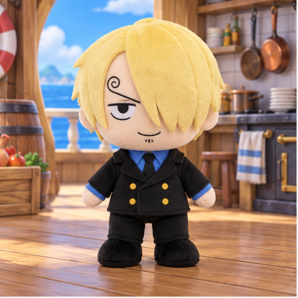 Sanji plush front view