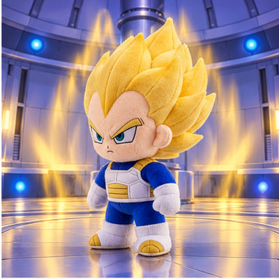 Super Saiyan Vegeta plush side view