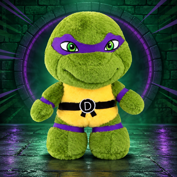 Donatello purple mask turtle plush