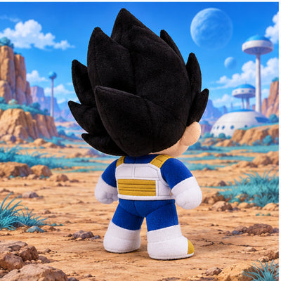 Vegeta plush rear view