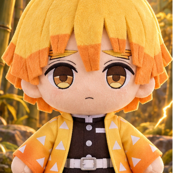 Zenitsu plush front view