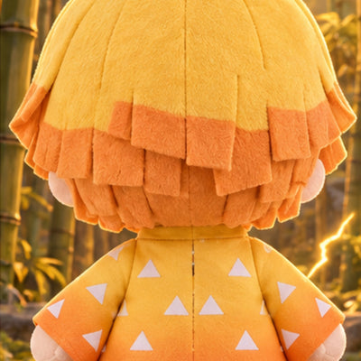 Zenitsu plush rear view