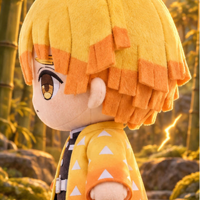 Zenitsu plush side view