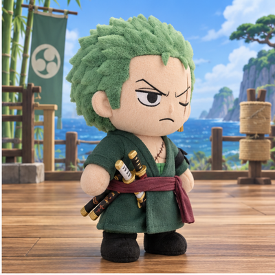 Zoro plush side view